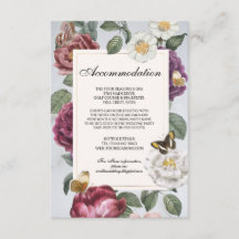 Unterkunft Hochzeit RSVP Bläserblütenblüte Blüte