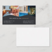 Unterkunft, Hotel & Resort Business Card Begleitkarte (Vorne/Hinten)