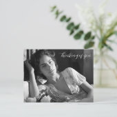 Unterkunft im B&W Foto Postkarte (Stehend Vorderseite)