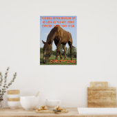 Unterlassen Sie den Versuch, die Erwartungen ander Poster (Küche)