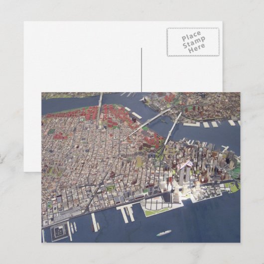 Untermahattan Postkarte (Vorne/Hinten)