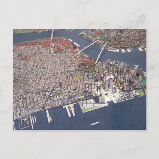 Untermahattan Postkarte (Vorderseite)