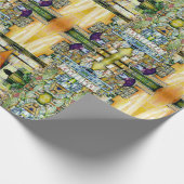 Unterminierung der künstlerischen Gentrifizierung Geschenkpapier (Ecke)