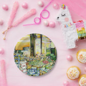 Unterminierung der künstlerischen Gentrifizierung Pappteller (Party)