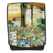 Unterminierung der künstlerischen Gentrifizierung Rucksack (Vorderseite)