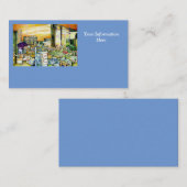 Unterminierung der künstlerischen Gentrifizierung Visitenkarte (Vorne/Hinten)