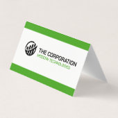 Unternehmen | Berufliche Vorlage für Unternehmen Visitenkarten (Rückseite)