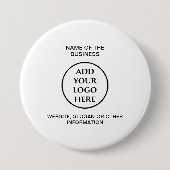 Unternehmen Berufliches Logo Button (Vorderseite)