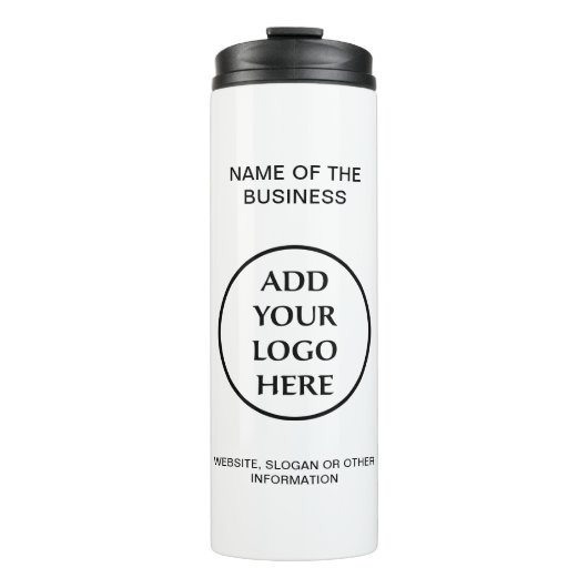 Unternehmen Berufliches Logo Thermosbecher (Vorderseite)