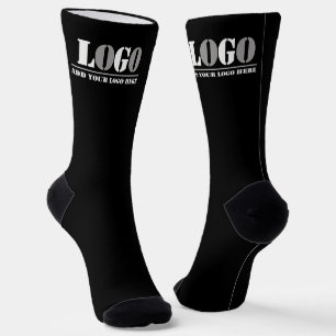 Unternehmen Black erstellen Sie Ihr eigenes Bild Socken