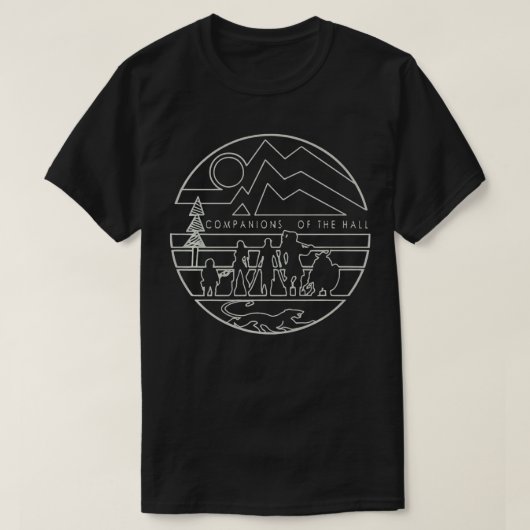 Unternehmen der Hall Drizzt japanese s db  T-Shirt (Design vorne)