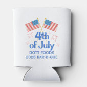 Unternehmen Fourth Picnic Fireworks Dosenkühler (Rückseite)