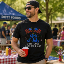 Unternehmen Fourth Picnic Fireworks Party T - Shir T-Shirt