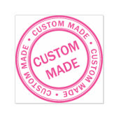 Unternehmen Fuchsia Pink Permastempel (Design)