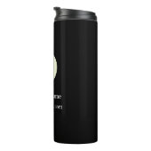Unternehmen für benutzerdefinierte Logos Black Bus Thermosbecher (Nach rechts gedreht)