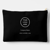 Unternehmen für benutzerdefinierte Logos Black Bus Zubehörtasche (Rückseite)