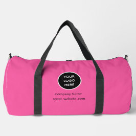 Unternehmen für benutzerdefinierte Logos Pink-Unte Duffle Bag