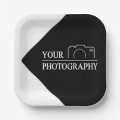 Unternehmen für benutzerdefinierte Vorlagen Pappteller (Vorderseite)