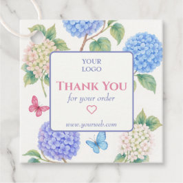 Unternehmen für individuell anpassbare Hydrangeas  Geschenkanhänger