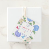 Unternehmen für individuell anpassbare Hydrangeas Geschenkanhänger (Beispiel)