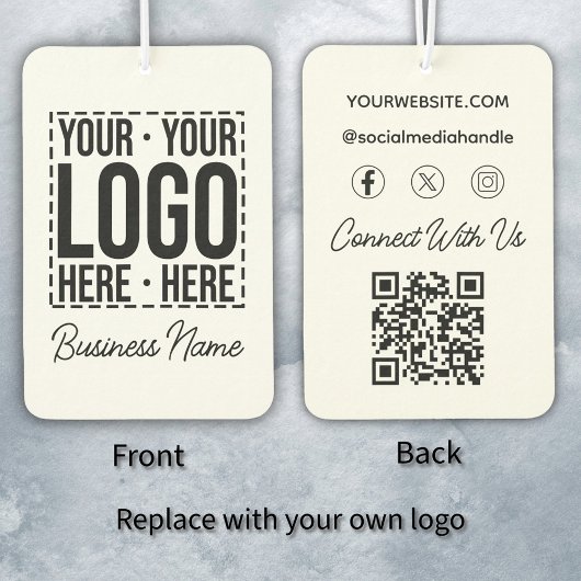 Unternehmen für kundenspezifische Firmenlogos Mode Autolufterfrischer