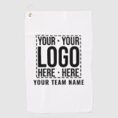 Unternehmen für kundenspezifische Firmenlogos Mode Golfhandtuch (Vorderseite)