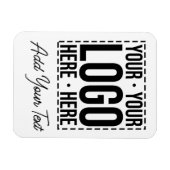 Unternehmen für kundenspezifische Firmenlogos Mode Magnet (Horizontal)