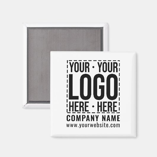 Unternehmen für kundenspezifische Firmenlogos Mode Magnet (Vorderseite/Rückseite)