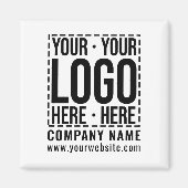 Unternehmen für kundenspezifische Firmenlogos Mode Magnet (Vorne)