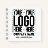 Unternehmen für kundenspezifische Firmenlogos Mode Notizblock (Vorderseite)