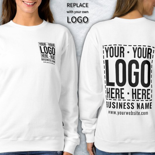 Unternehmen für kundenspezifische Firmenlogos Mode Sweatshirt