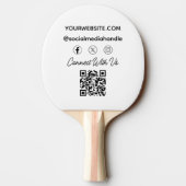 Unternehmen für kundenspezifische Firmenlogos Mode Tischtennis Schläger (Rückseite)