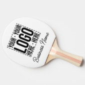 Unternehmen für kundenspezifische Firmenlogos Mode Tischtennis Schläger (Seitenansicht)