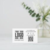 Unternehmen für kundenspezifische Firmenlogos Mode Visitenkarte (Stehend Vorderseite)