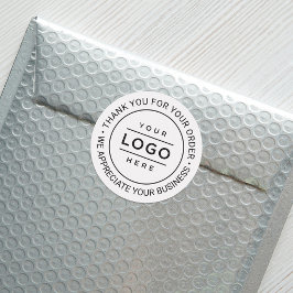 Unternehmen für kundenspezifische Firmenlogos - Vi Runder Aufkleber