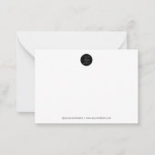 Unternehmen für kundenspezifisches Firmenlogo Mitteilungskarte (Vorderseite)