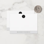 Unternehmen für kundenspezifisches Firmenlogo Mitteilungskarte (Vorderseite/Rückseite Beispiel)