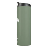 Unternehmen für kundenspezifisches Logo | Sage Gre Thermosbecher (Nach rechts gedreht)