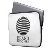 Unternehmen für White Custom Company Laptopschutzhülle (Vorderseite Links)