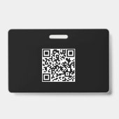 Unternehmen-ID-Abzeichen Ausweis (Rückseite)