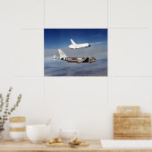 Unternehmen im Flug Poster (Küche)