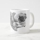 Unternehmen Jumbo-Tasse (Vorderseite Rechts)