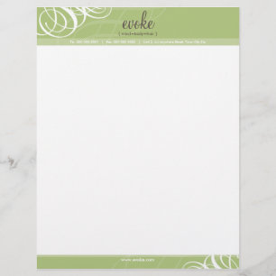 UNTERNEHMEN LETTERHEAD: Designervogue 13 Briefkopf