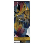 Unternehmen Logo-Geschäft Abstrakt Geschenktüte Für Weinflaschen (Rückseite)