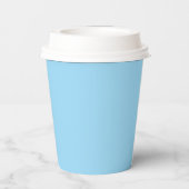 Unternehmen Logo-Geschäft Blu Corporate Paper Cups Pappbecher (Rückseite)