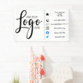 Unternehmen Marketing hinzufügen Sie Ihr Logo Banner (Insitu)