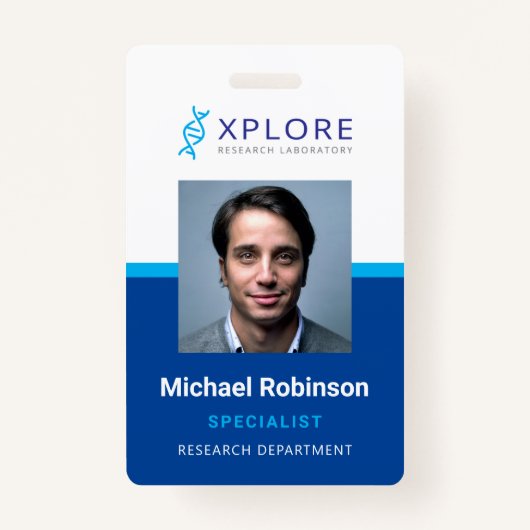 Unternehmen Medial Employee Abzeichen Ausweis (Vorderseite)