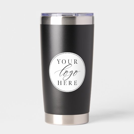 Unternehmen mit benutzerdefiniertem Firmenlogo Thermobecher (Vorderseite)