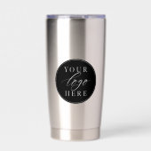 Unternehmen mit benutzerdefiniertem Firmenlogo Thermobecher (Vorderseite)