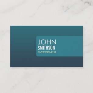 Unternehmen mit Klasse Visitenkarte